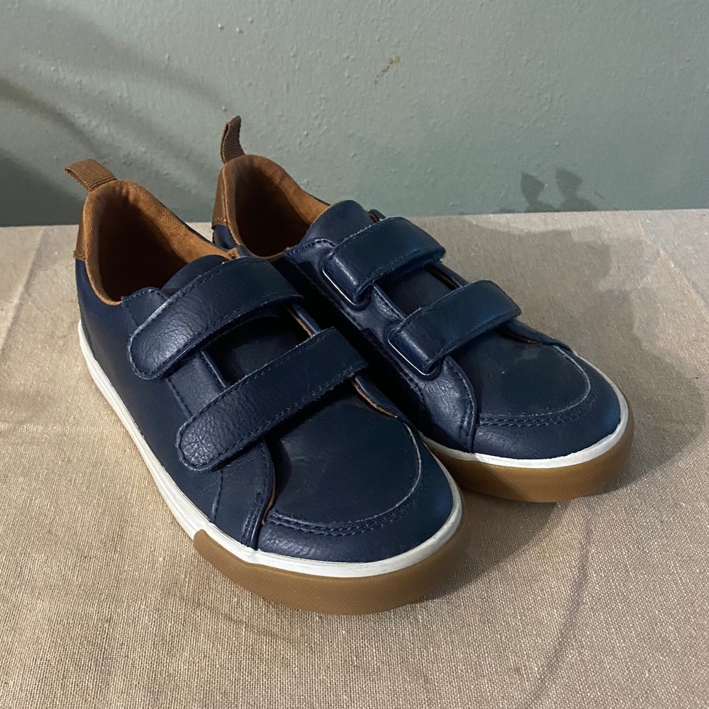 Blue Leather Dress Shoes